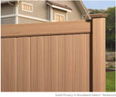 Solid Privacy in Woodland SelectTM Redwood_Clearwater Florida_FencingCrewe