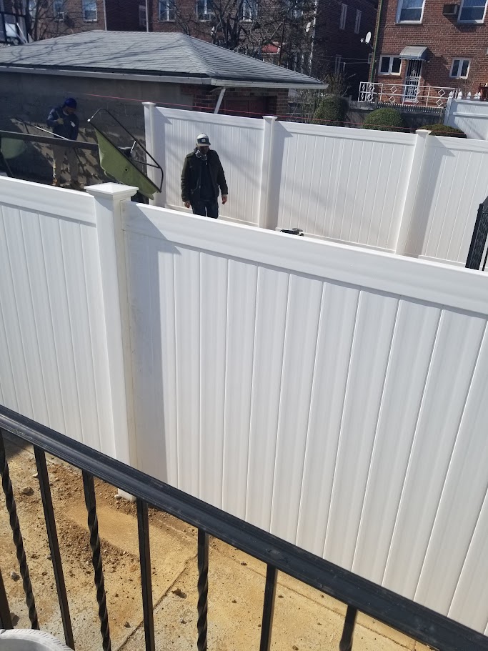 Vinyl (PVC) Fencing Installation