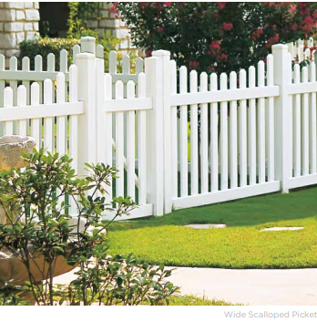 Wide Scalloped Picket_FencingCrewe_Queens NY