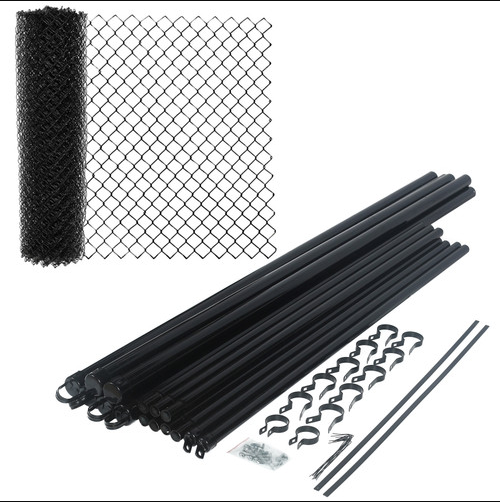 Black Chain-Link Fence_FencingCrewe_Doral FL