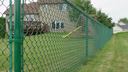Green Chain-Link Fence_FencingCrewe_Delray Beach FL